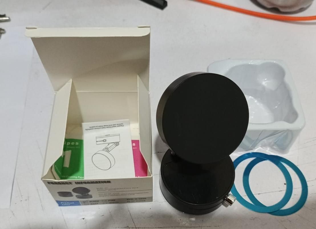 Vacuum Magnetic Suction Phone Holder – Foldable, Rotatable &amp; Ultra-Stable