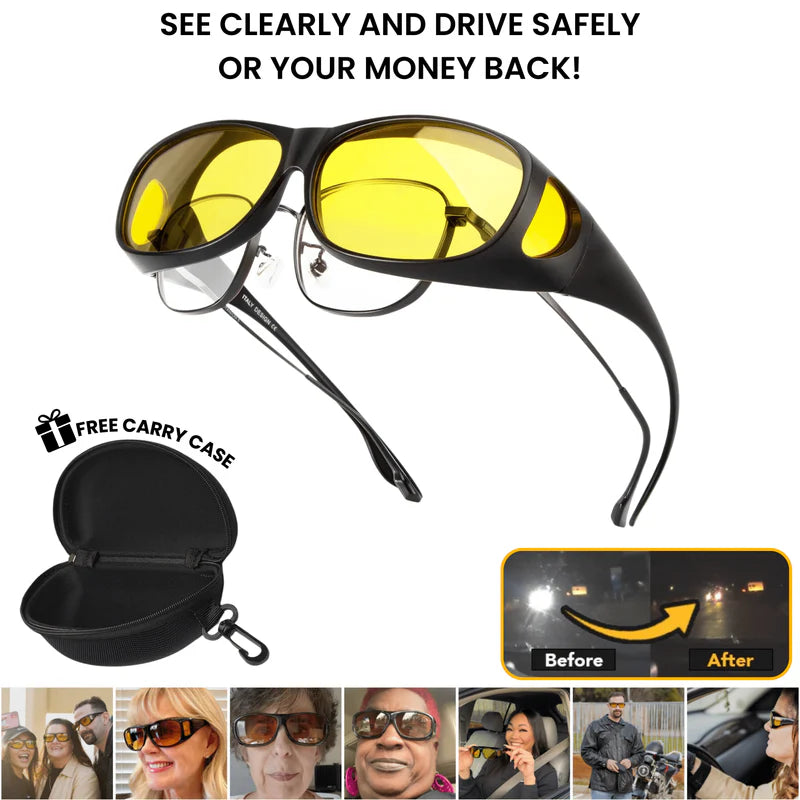 💖Headlight Glasses 💖- Night Driving Glasses for Glare-Free Vision